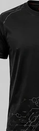 Camiseta técnica · vista lateral