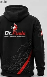 Sudadera con capucha · vista espalda