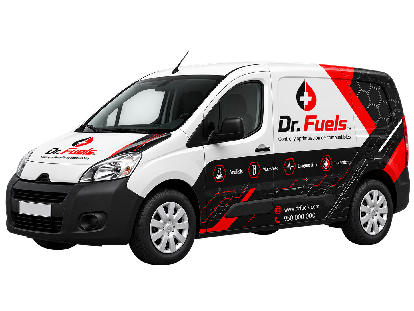 Unidad móvil del Servicio Técnico B2B DrFuels
